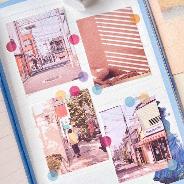 Colorful Dots Washi Sticker Roll