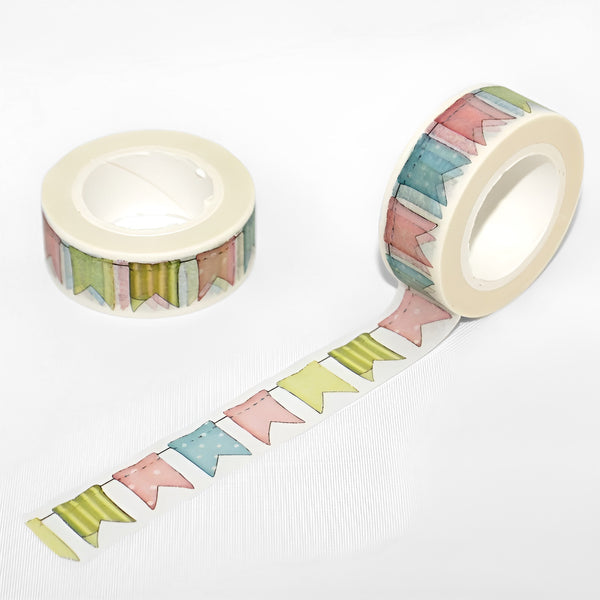 Colorful Flags Washi Tape