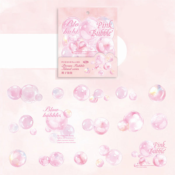 Colorful Soap Bubbles Stickers