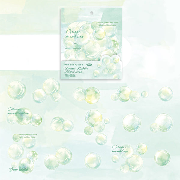 Colorful Soap Bubbles Stickers