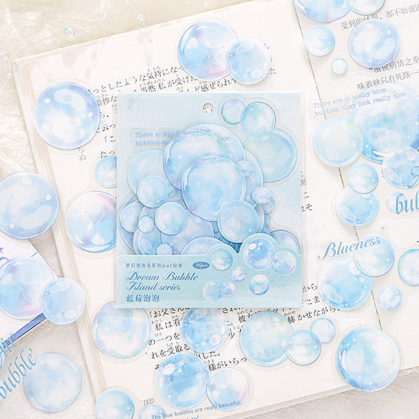 Soap Fun Sticker Colorful Soap Bubbles Stickers | Kawaii Pen Shop