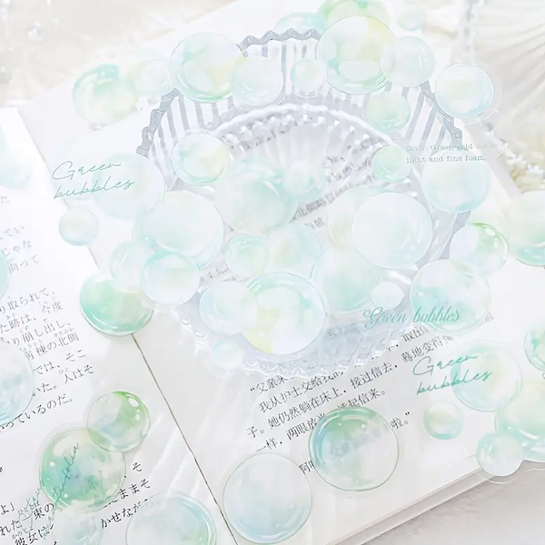 Colorful Soap Bubbles Stickers