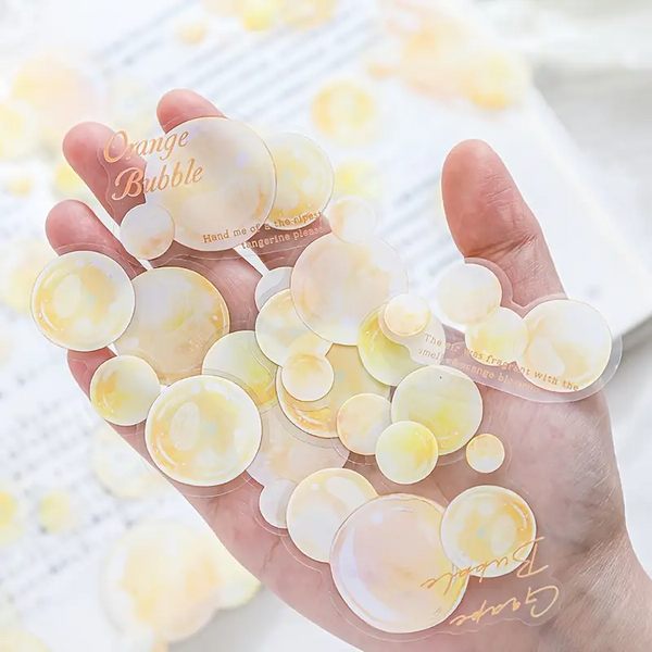 Colorful Soap Bubbles Stickers
