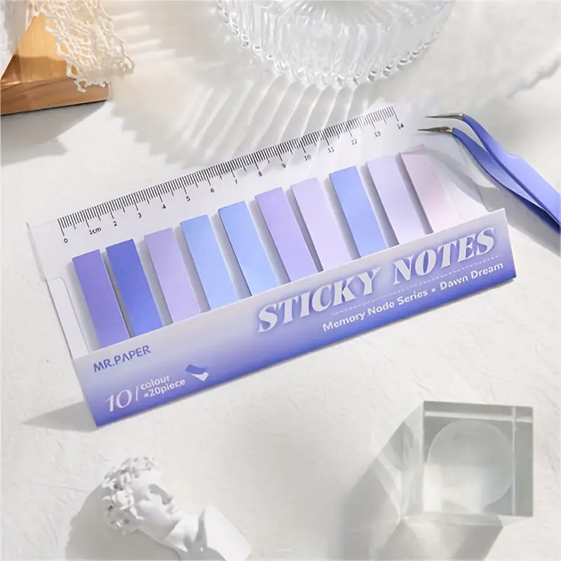 Colorful Tabs Insertable Sticky Notes | Kawaii Pen Shop