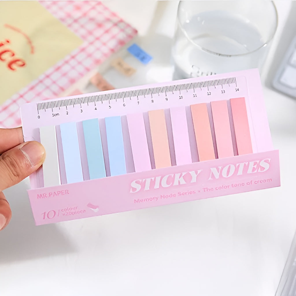 Colorful Tabs Insertable Sticky Notes | Kawaii Pen Shop