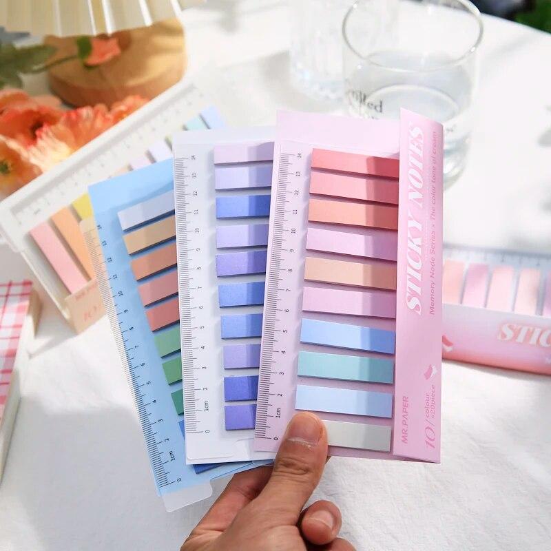 Colorful Tabs Insertable Sticky Notes | Kawaii Pen Shop