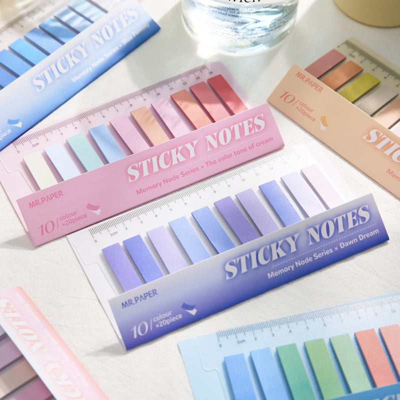 Colorful Tabs Insertable Sticky Notes | Kawaii Pen Shop