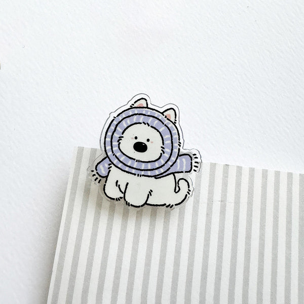 Cozy Pup Paper Clips