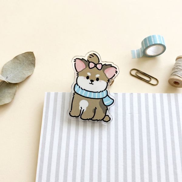 Cozy Pup Paper Clips