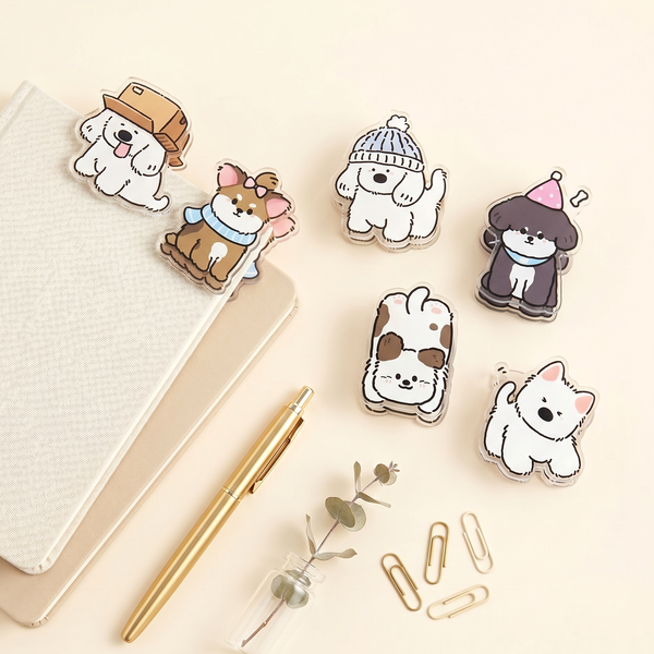 Cozy Pup Paper Clips