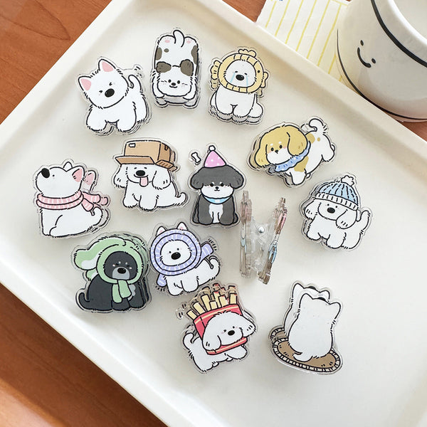 Cozy Pup Paper Clips