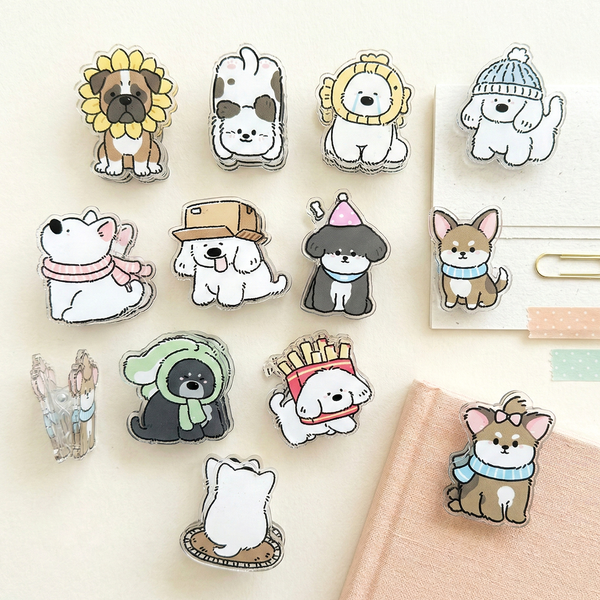 Cozy Pup Paper Clips