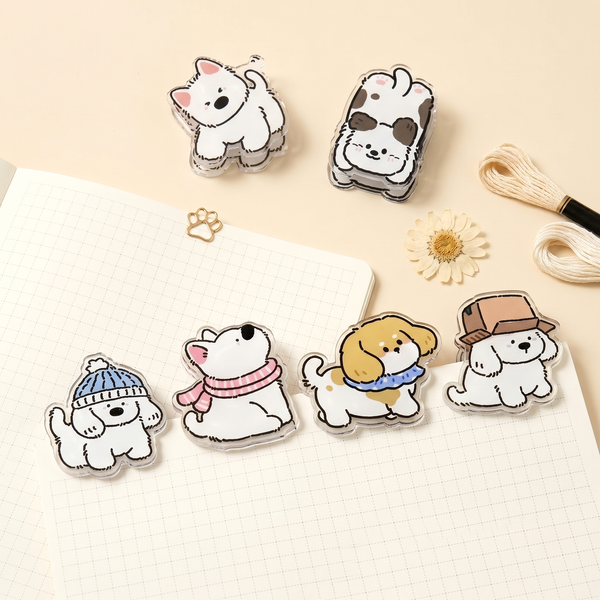 Cozy Pup Paper Clips