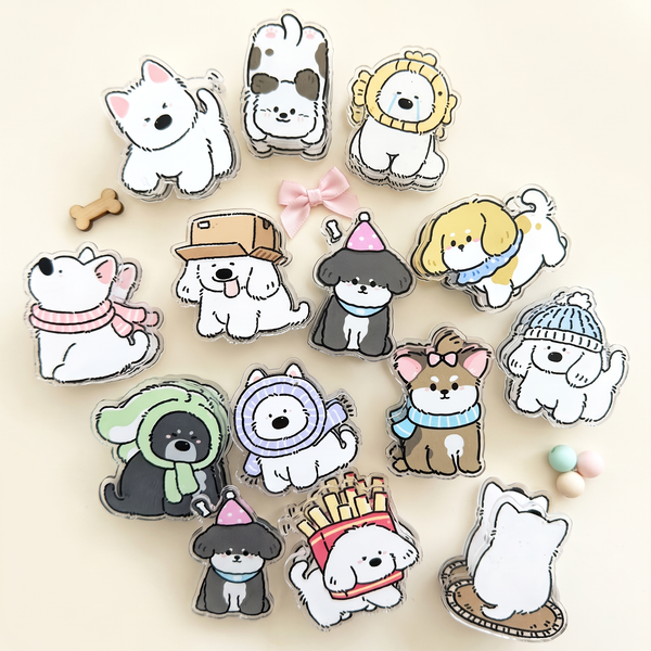 Cozy Pup Paper Clips