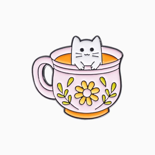 Critter Sips Enamel Pins