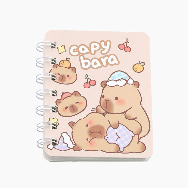 Cute Capybara Mini Notepad