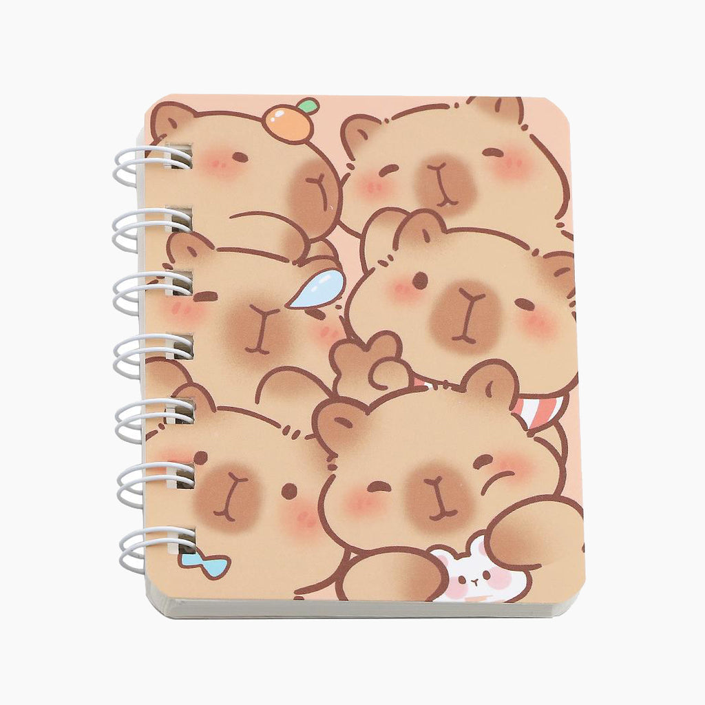 Cute Capybara Mini Notepad | Kawaii Pen Shop
