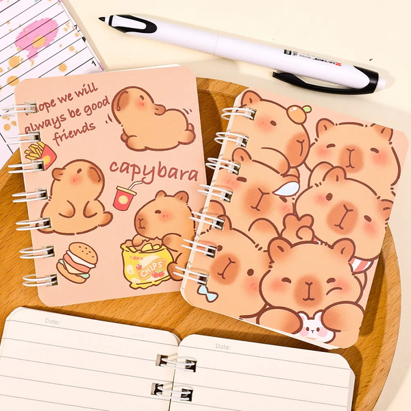 Cute Capybara Mini Notepad