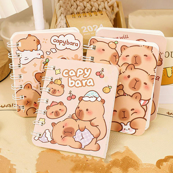 Cute Capybara Mini Notepad