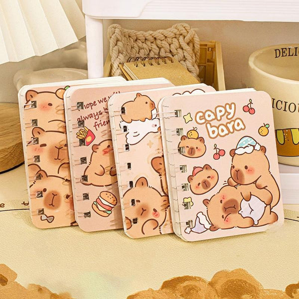 Cute Capybara Mini Notepad