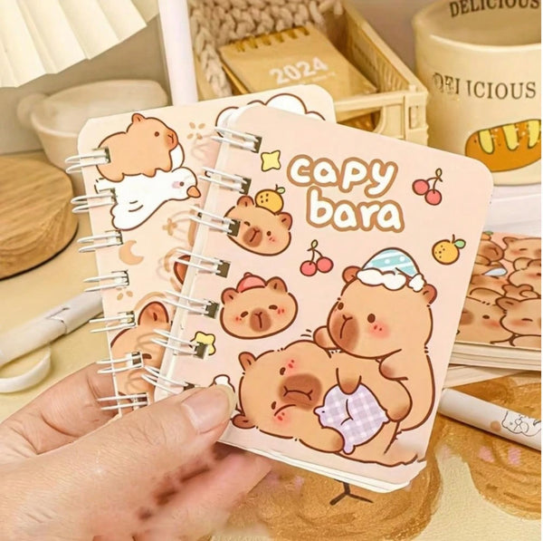 Cute Capybara Mini Notepad