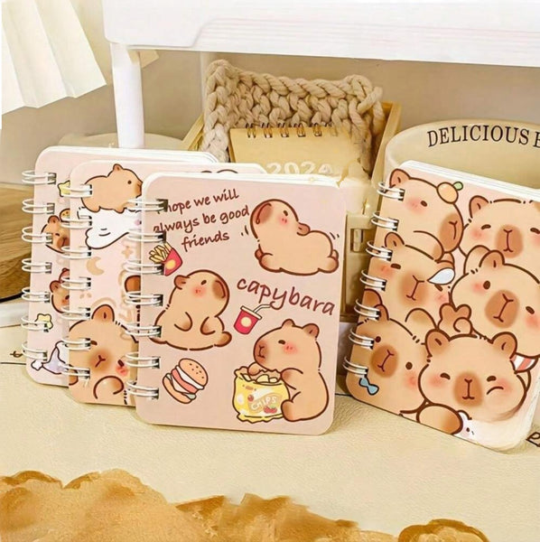 Cute Capybara Mini Notepad