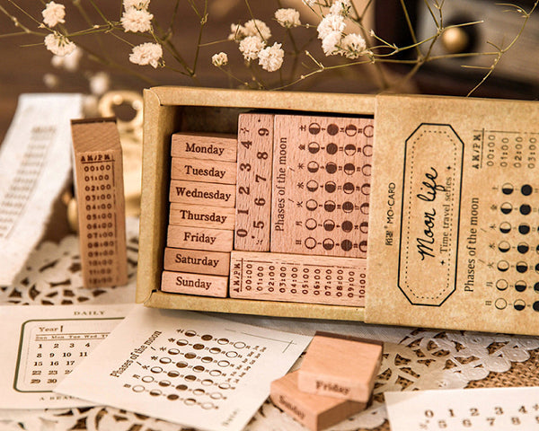 Daily Planner Boxed Stamp Set