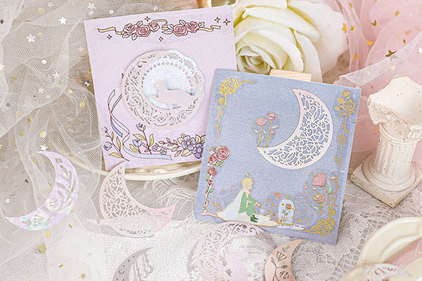 Dark Fragrance Series Lace Stickers