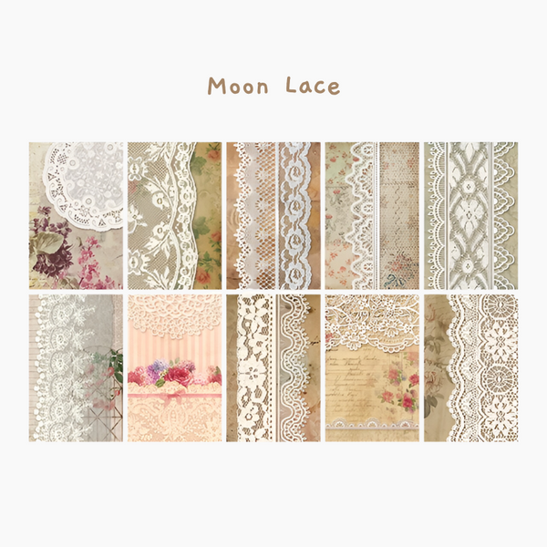 Delicate Lace Kraft Paper