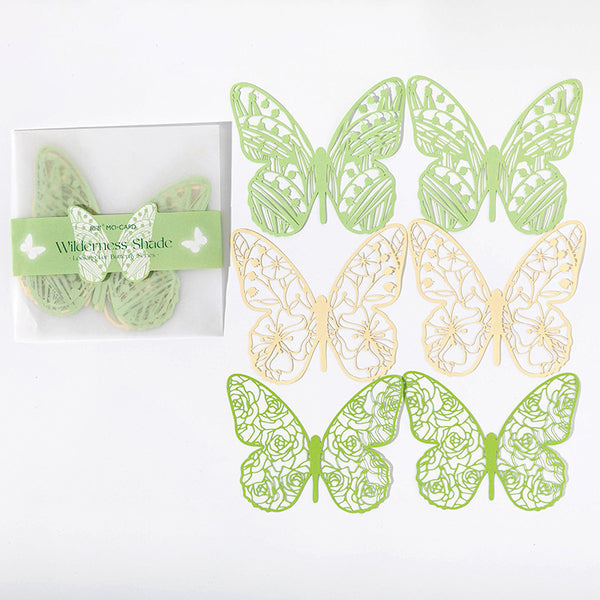 Die-Cut Butterflies Decorative Paper Set