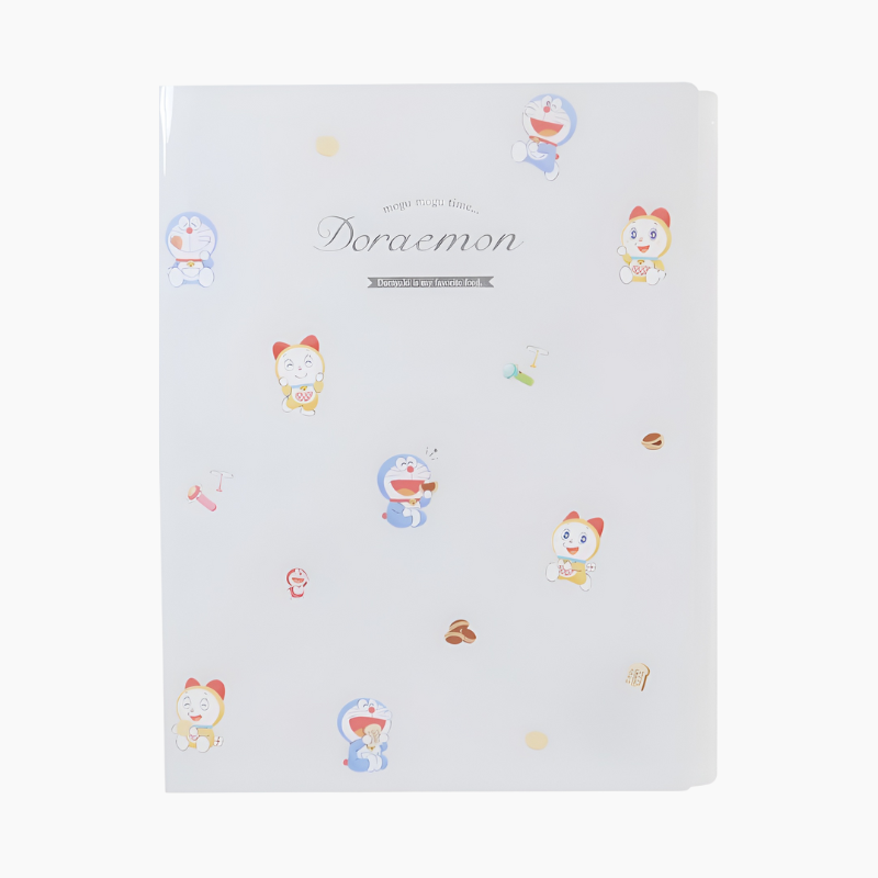 Doraemon A4 Clear Folder - 6 + 1 Pockets - Limited Edition