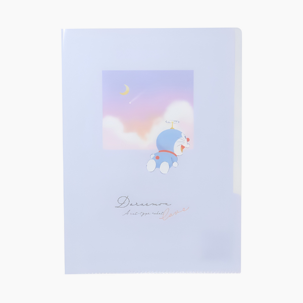 Doraemon Clear Folder With Dividers - A4 - Limited Edition