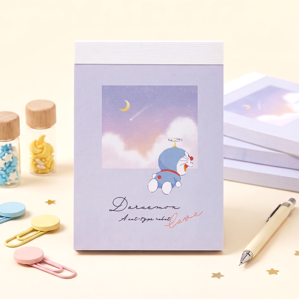 Doraemon Memo Pad - Night Sky