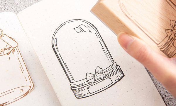 Dreams In A Bottle Wooden Stamps