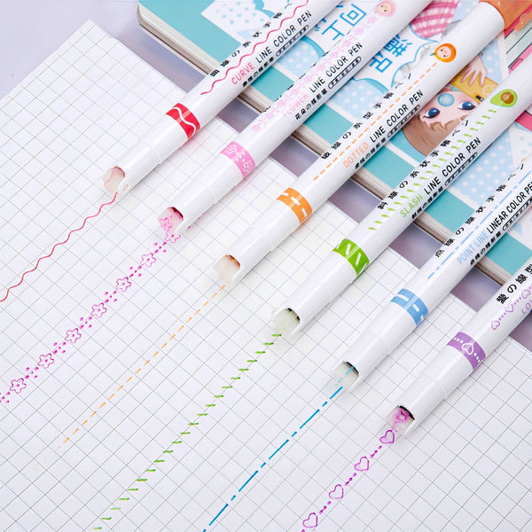 Dual Line 2-Way Markers - Set of 8