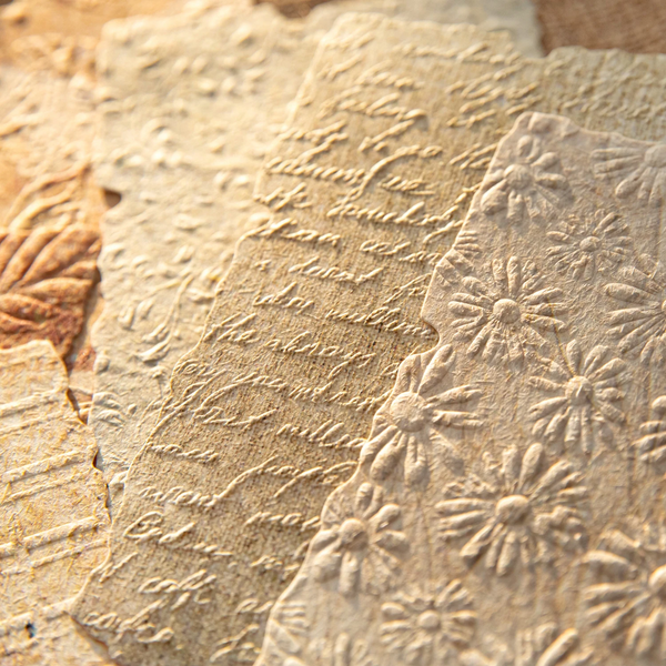 Embossed Decorative Scrapbooking Paper
