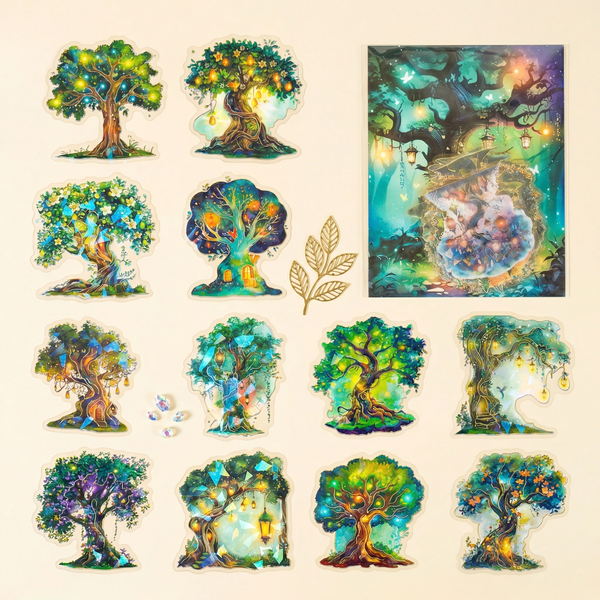 Enchanted Forest Holo Stickers