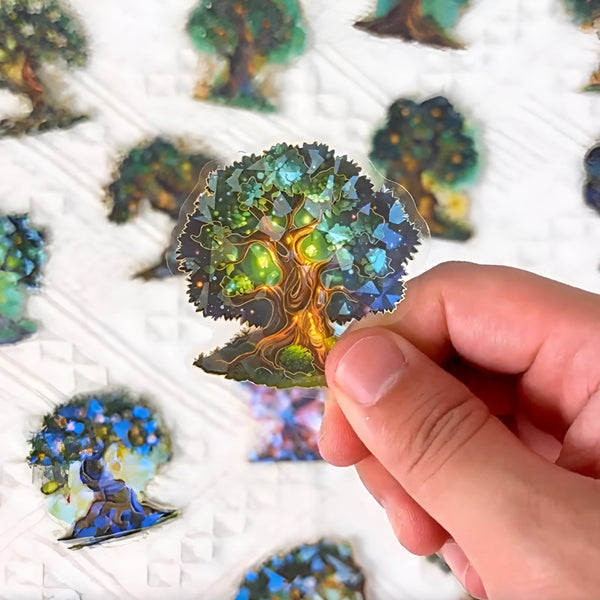 Enchanted Forest Holo Stickers