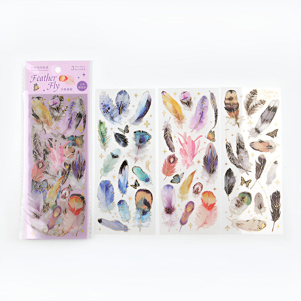 Enchanting Nature Holo Stickers - Set of 3 Sheets