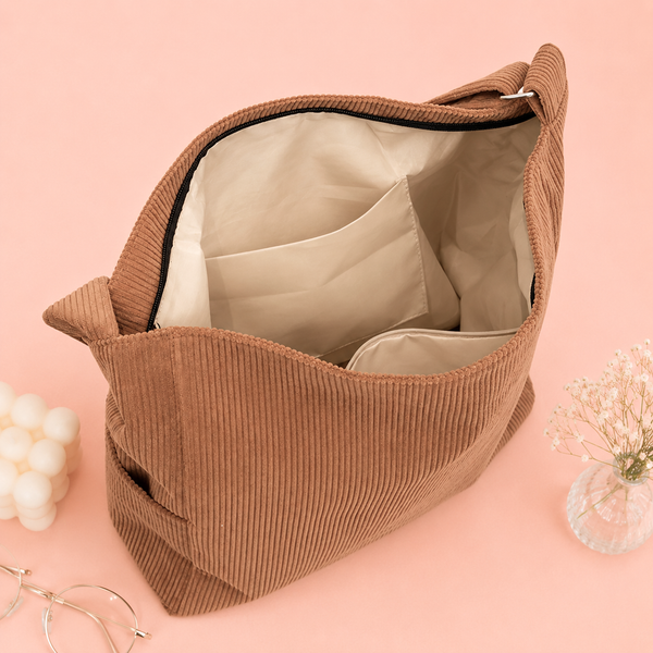 Everyday Corduroy Shoulder Tote