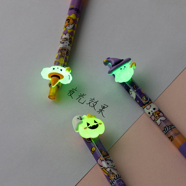 Fluorescent Halloween Gel Pens