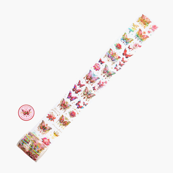 Flutter Fantasy Washi Sticker Roll