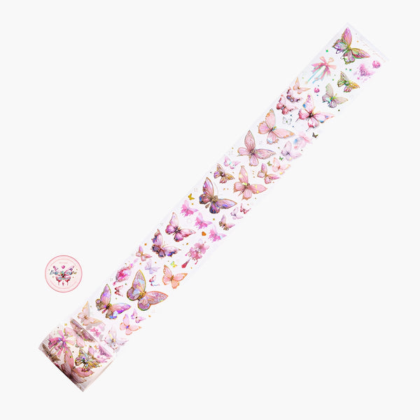 Flutter Fantasy Washi Sticker Roll