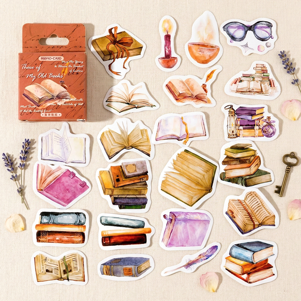 For The Love Of Reading Paper Stickers