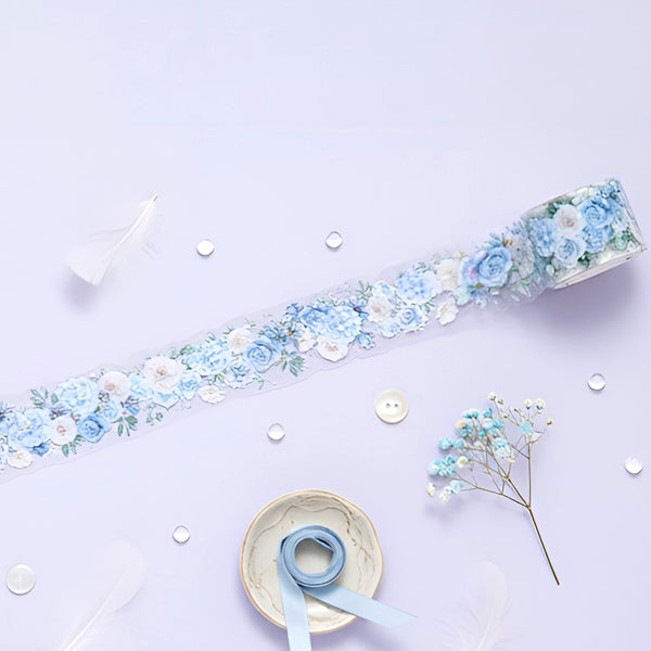 Frosted Flowers Masking Tape