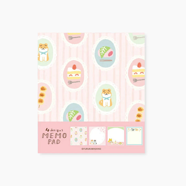 Furukawashiko 4 Designs Memo Pad - Limited Spring Edition