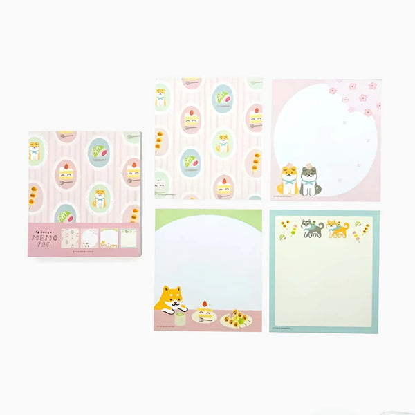 Furukawashiko 4 Designs Memo Pad - Limited Spring Edition