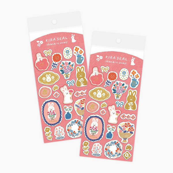 Furukawashiko Kira Stickers - Limited Edition - Hana To Usagi