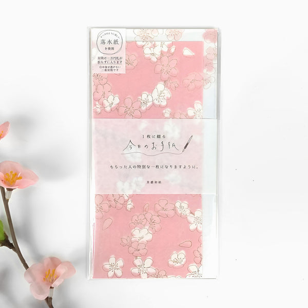 Furukawashiko Mini Letter Set - Sakura