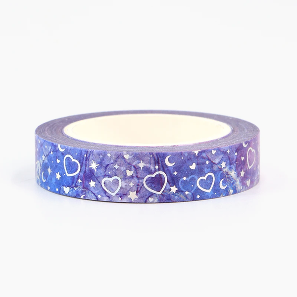 Galaxy Hearts Washi Tape